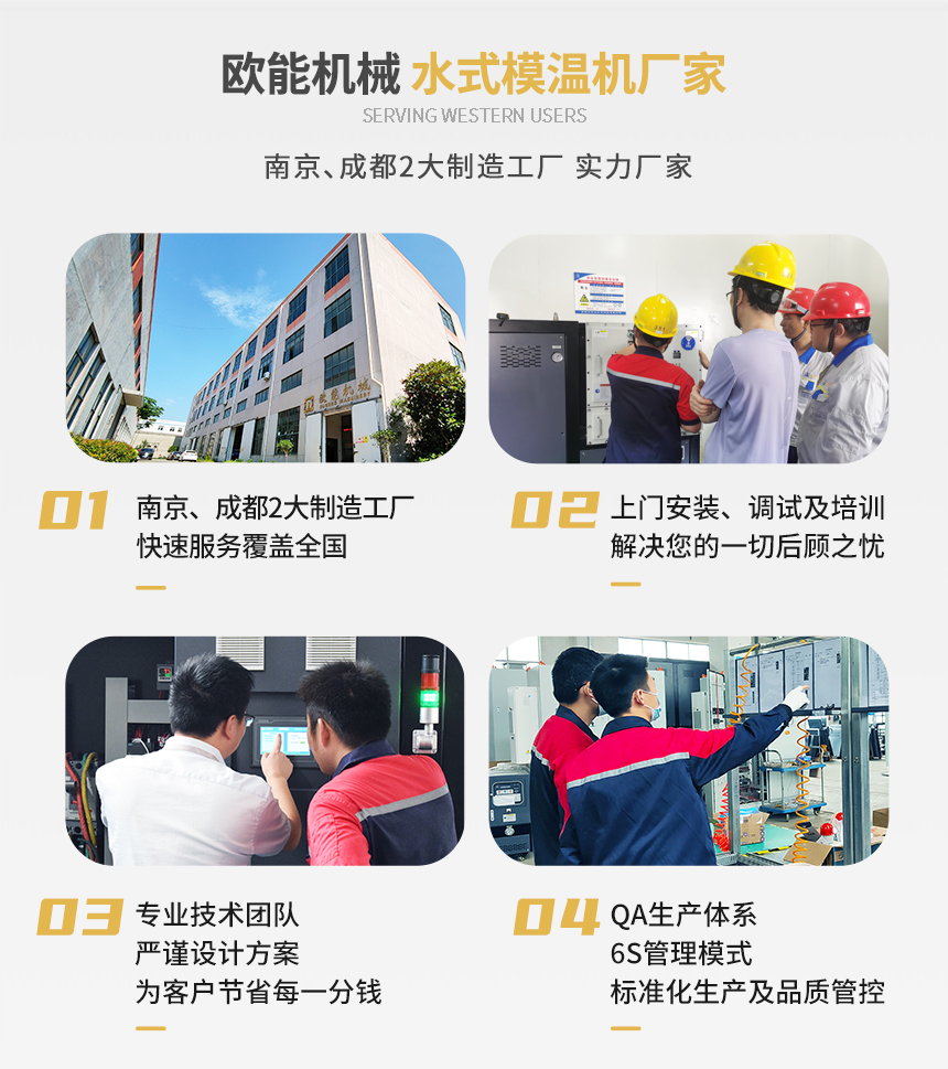 水式模溫機優勢
